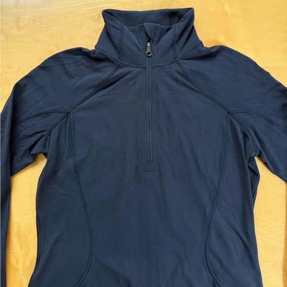 Lululemon Black Quarter-Zip Long Sleeve - Picture 7 of 16